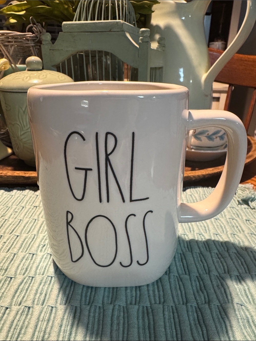 Rae Dunn “Girl Boss” mug